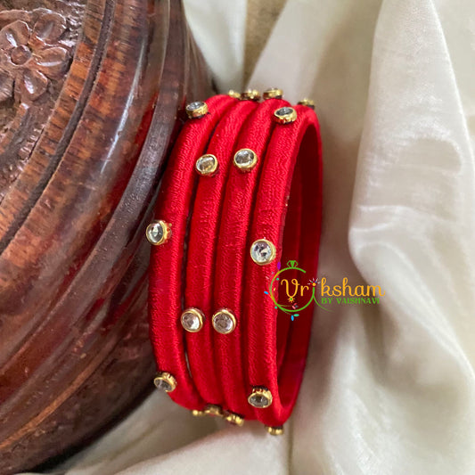 Navrathri Return Gift Package -Silk Thread Bangles Set 5-NV014