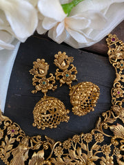 Exquisite Gold Look Alike Krishna Radha Choker -G2692
