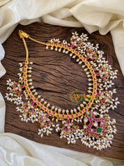 Precious Jadau Kundan Guttapusalu Neckpiece -J1094