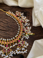 Precious Jadau Kundan Guttapusalu Neckpiece -J1097