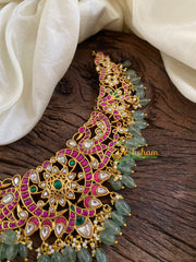 Precious Jadau Kundan Choker Short Neckpiece -J1602