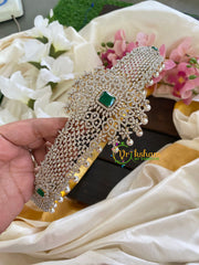 Exquisite Bridal American Diamond Hipbelt -3 Green-G5670