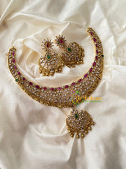 Precious Bridal High Neck Choker-G8851