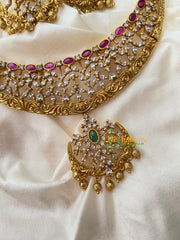 Precious Bridal High Neck Choker-G8851