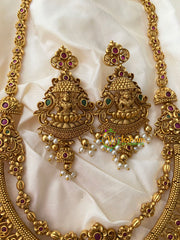 Layered Lakshmi Haram -Temple Haram  -G8754