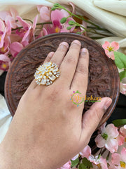 AD Stone Designer Finger Ring-G5680