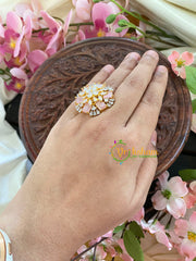 AD Stone Designer Finger Ring-G5680