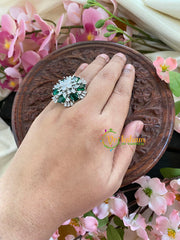 AD Stone Designer Finger Ring-G5680