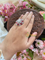 AD Stone Designer Finger Ring-G5680