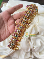 Royal Precious Kemp Hipbelt-Gold beads-G4425