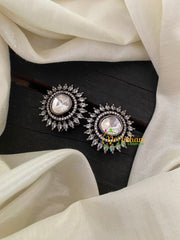 Sunflower Floral American Diamond Stud -G6627