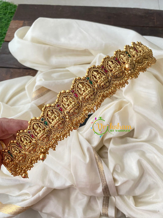 Lakshmi Hipbelt – Gold Look alike Temple Hipbelt -G4419