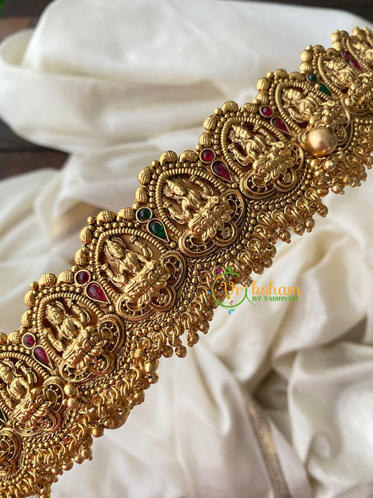 Lakshmi Hipbelt – Gold Look alike Temple Hipbelt -G4419