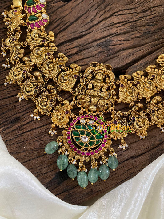 Precious Laskhmi Jadau Kundan Short Neckpiece-J1250