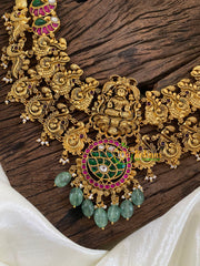 Precious Laskhmi Jadau Kundan Short Neckpiece-J1250