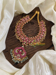 Precious Jadau Kundan Mid Length Neckpiece-J1248