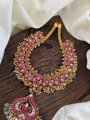 Precious Jadau Kundan Mid Length Neckpiece-J1248