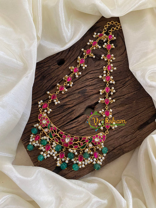 Precious Jadau Kundan Short Neckpiece -J1259