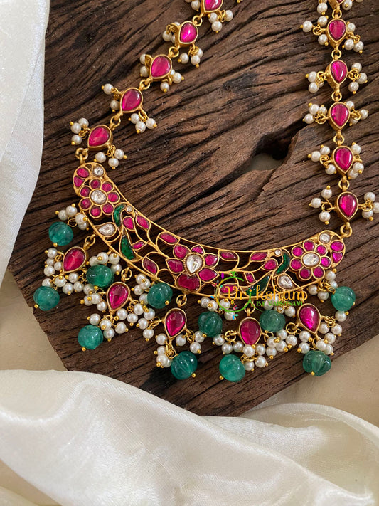 Precious Jadau Kundan Short Neckpiece -J1259