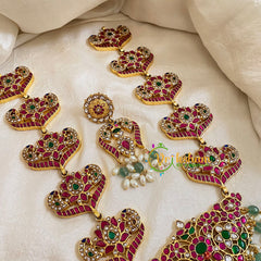 Exquisite Unique Jadau Kundan Pendant Rani Har-J1700