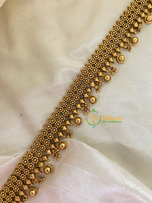 Elegant Thin Hip Chain - Gold -G7845