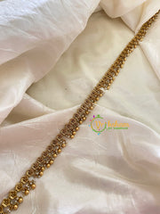 Elegant Thin Hip Chain - Pearl -G7848