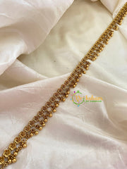 Elegant Thin Hip Chain - Gold -G7846