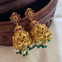 Premium AD Stone Bridal Jhumkas-g3774