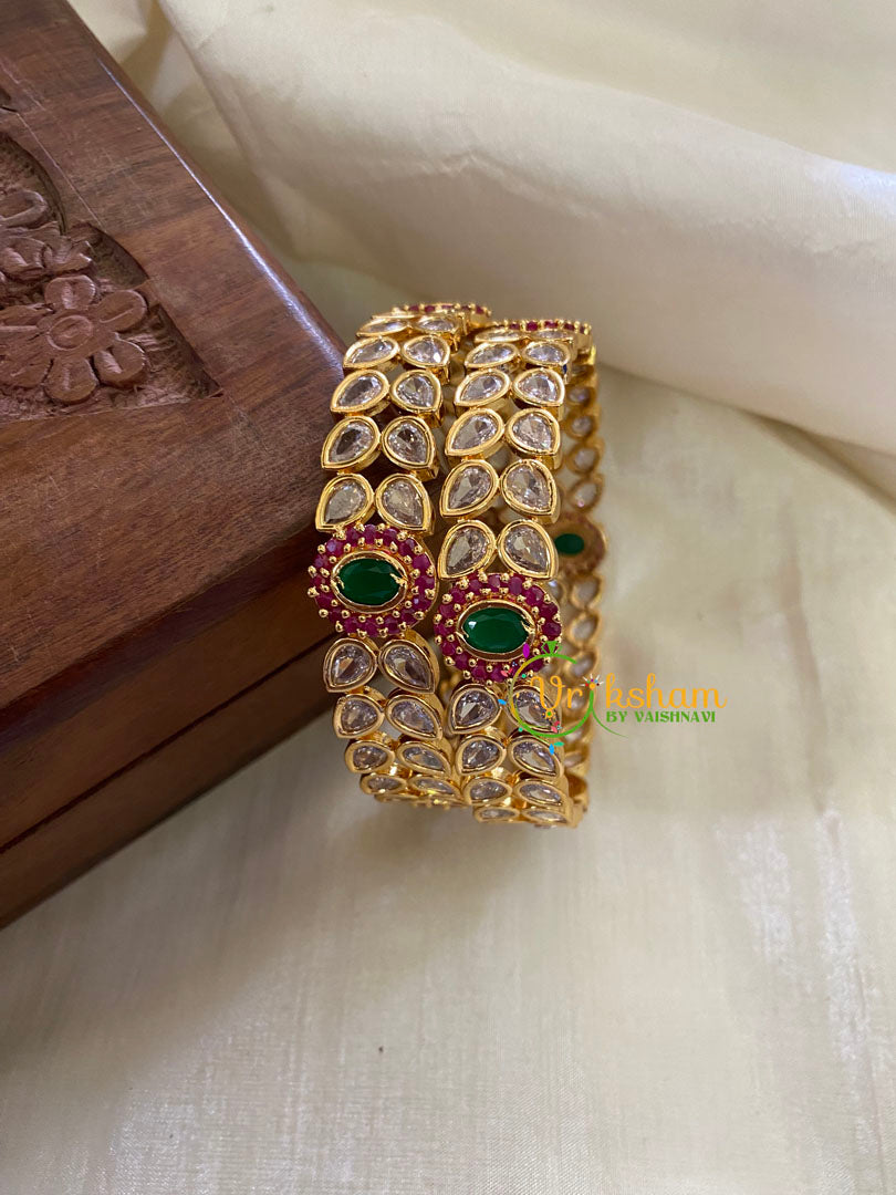 Premium AD Stone Bangles-G7851