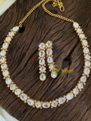 Premium Mossanite Short Neckpiece -M030