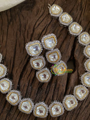 Premium Mossanite Short Neckpiece -M013