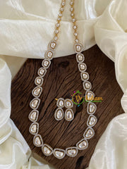 Premium Mossanite Long Neckpiece -M028