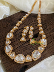 Premium Mossanite Short Neckpiece -M027