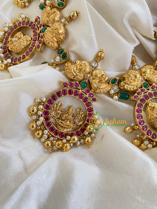 Lakshmi Jadau Kundan Short Neckpiece-J624