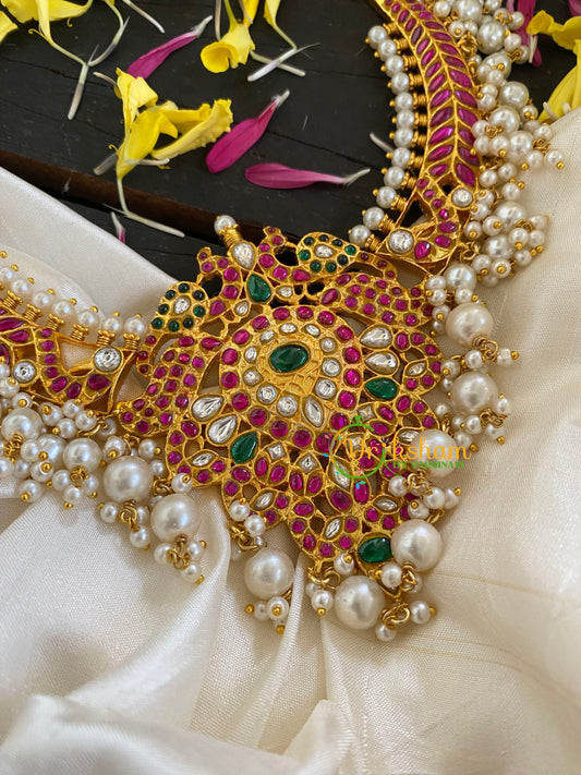 Precious Jadau Kundan Short Neckpiece -J617