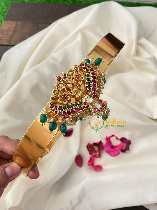 Premium Lakshmi Pendant Plain Hipbelt -G4663