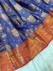 Blue Indian Traditional Dress for Girls- Girls Gown -VS1243