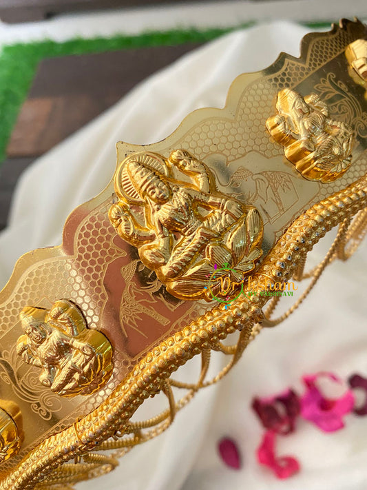 Premium Gold Look Alike Lakshmi Hipbelt -G4664