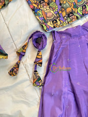 Lavender Indian Traditional Girls Lehenga -Dancers-VS1122