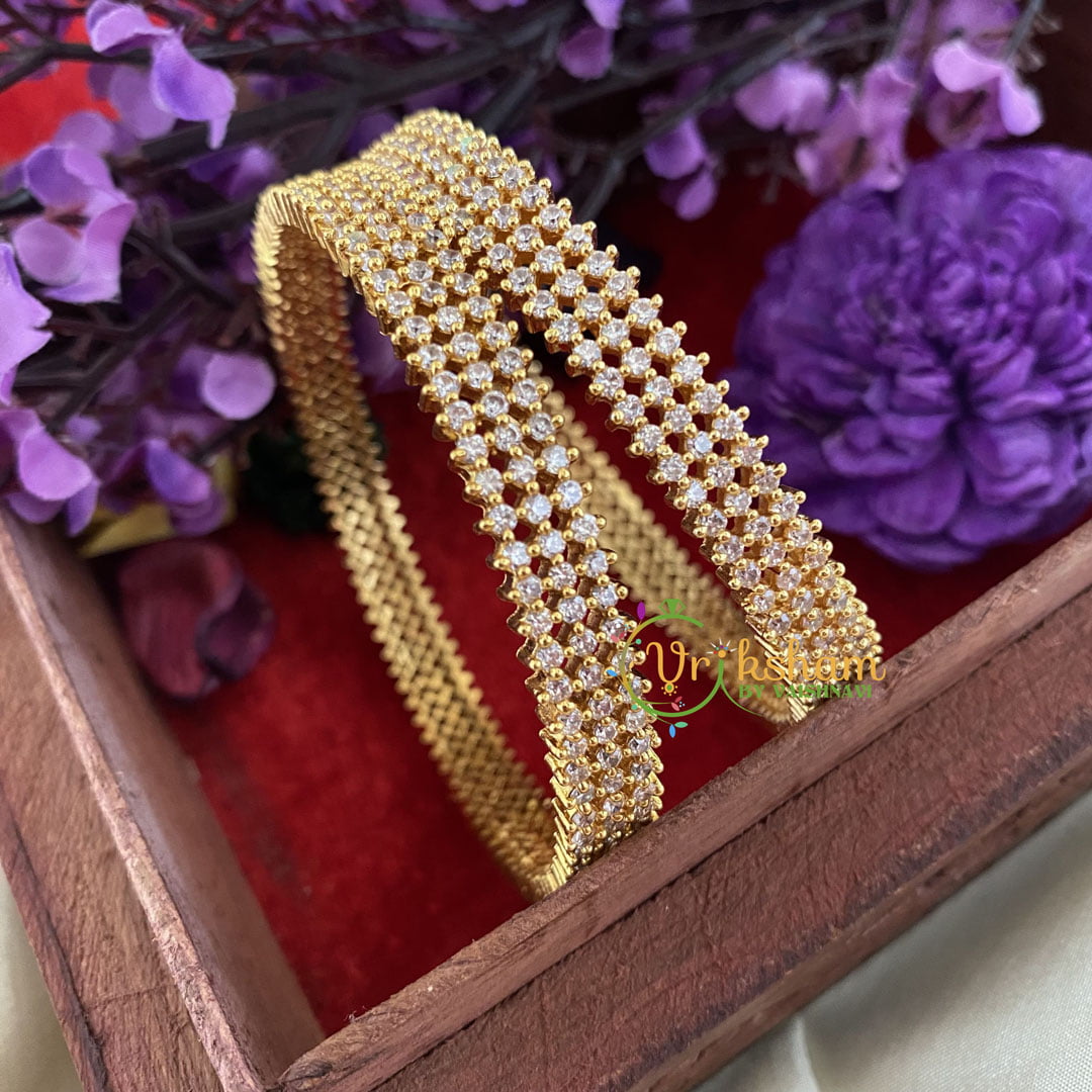 Premium AD Stone Bangles -G6801