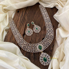 Bridal American Diamond Haram-Green-G6921