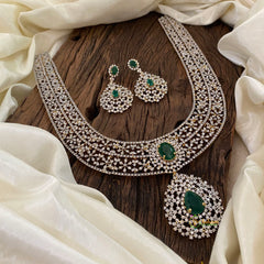 Bridal American Diamond Haram-Green-G6921