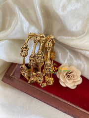 Premium AD Stone Bridal Bangle-Lakshmi Bangles - 4 Bangles -G9804