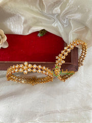 Premium White AD Stone Bridal Bangle-G9805