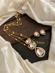 Victorian Diamond Designer Neckpiece- 2 Layered-VV158