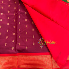 Majentha Paithani Soft Silk Saree -VS2205