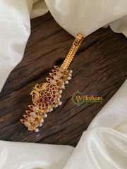 Premium Gold AD Stone Hair Clip -H622