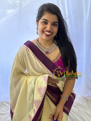 Purple Victorian Diamond Short Neckpeice -VV073