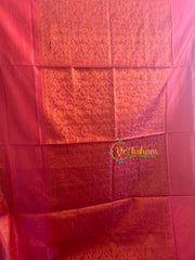 Glossy Red Chinnalampattu Saree-VS584