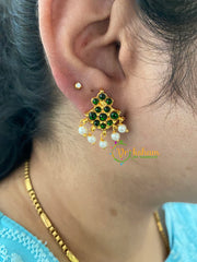 Traditional Kemp Studs-Green-G6890